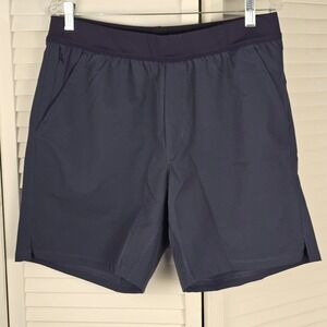 Public Rec Mens Navy Blue Athletic Shorts 34‎